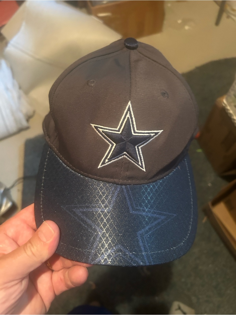 Dallas cowboy baseball hat size medium large brand new